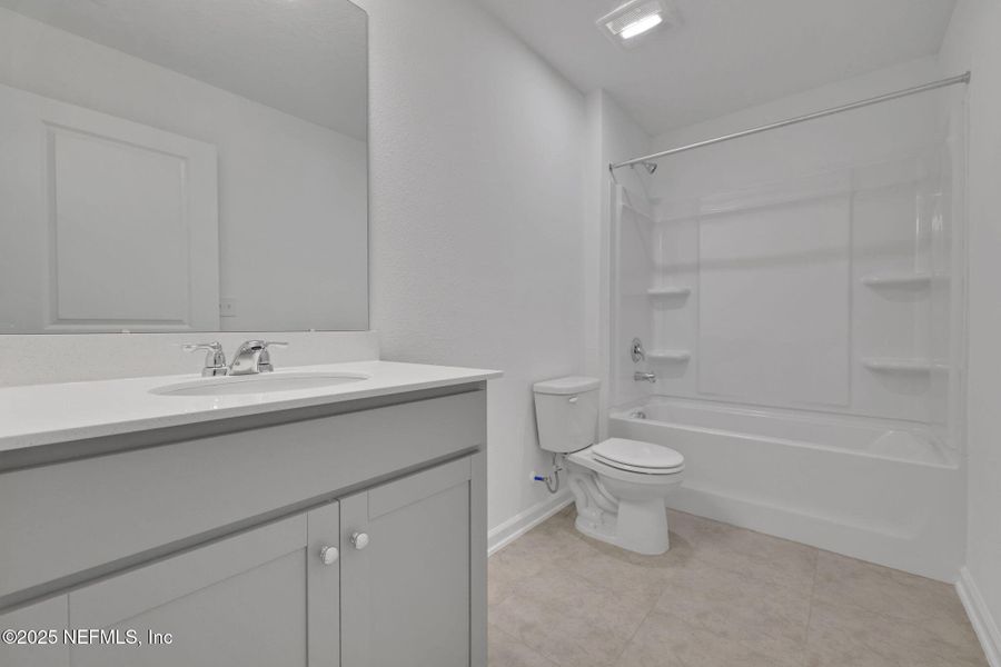 Furnished interior view inside a new home in Wilford Oaks, Orange Park (Image 8). Furnished interior view inside a new home in Wilford Oaks, Orange Park (Image 8).