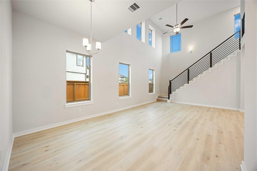 Spacious, unfurnished interior of a new home in Granger Pines, Conroe (Image 18). Spacious, unfurnished interior of a new home in Granger Pines, Conroe (Image 18).