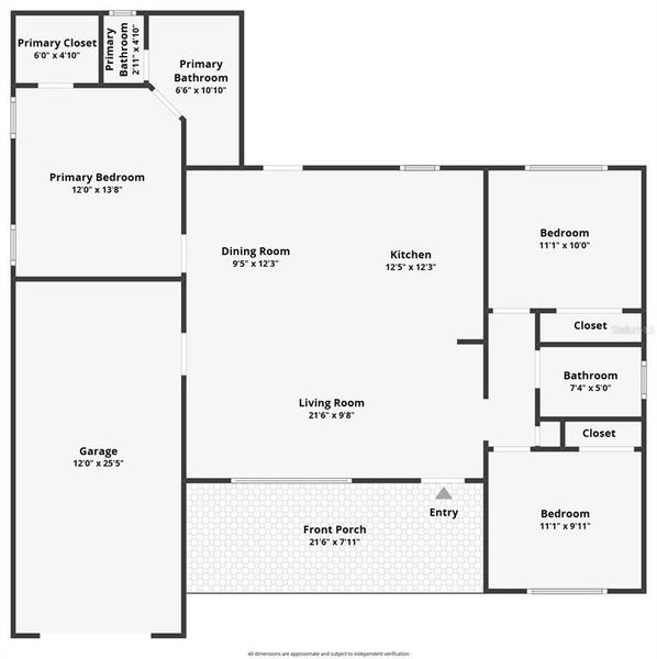 2D floor plan layout of this home in , Ocala, FL (Image 4).