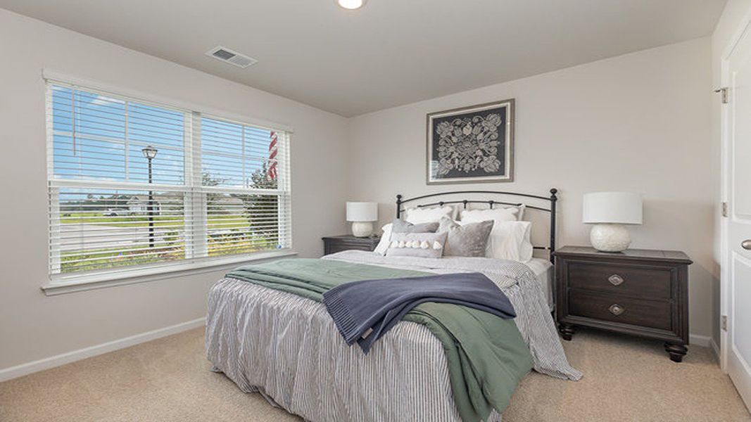Furnished interior view inside a new home in Cottonwood Place, Tabor City (Image 10).