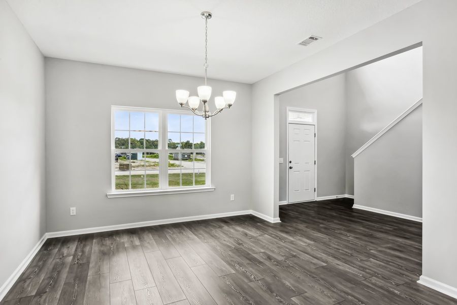 Representative unfurnished interior of a home built from the The Screven - Covenant by RTS Homes in Doctor's Creek, Ludowici (Image 19).