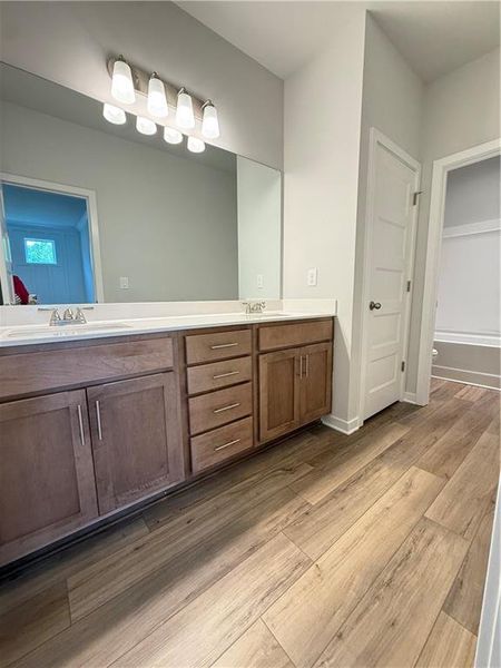 Furnished interior view inside a new home in Ponderosa Farms Reserve, Gainesville (Image 16).