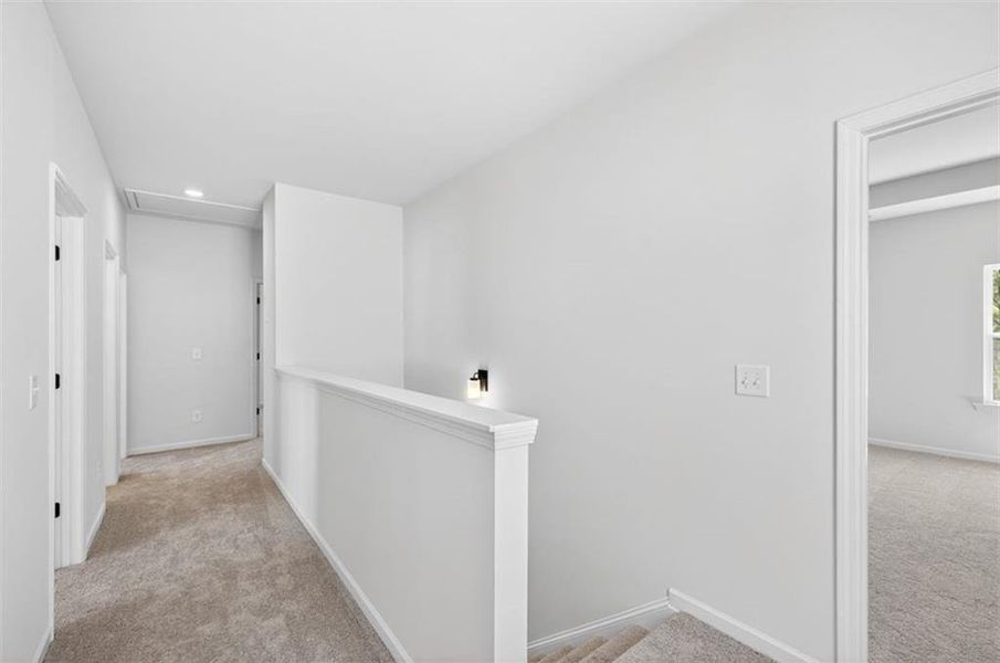 Spacious, unfurnished interior of a new home in Evergreen at Lakeside, Temple (Image 31).