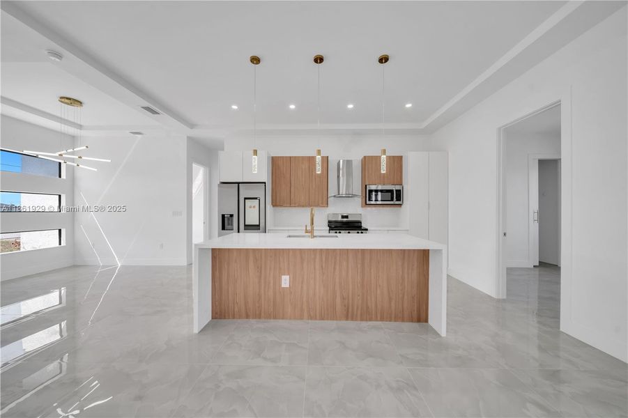 Spacious, unfurnished interior of a new home in , Cape Coral (Image 10). Spacious, unfurnished interior of a new home in , Cape Coral (Image 10).