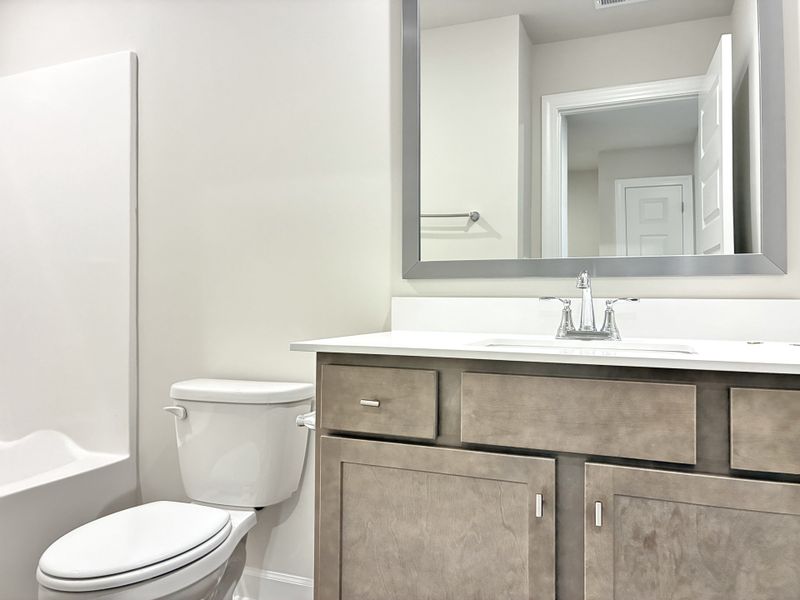 Furnished interior view inside a new home in Reidville Town Center, Reidville (Image 9). Furnished interior view inside a new home in Reidville Town Center, Reidville (Image 9).