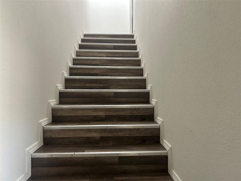 Stairway leading to additional unit