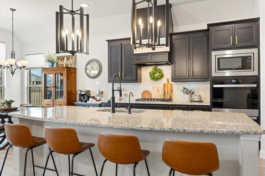 Furnished interior view inside a new home in Abe's Landing, Granbury (Image 11). Furnished interior view inside a new home in Abe's Landing, Granbury (Image 11).