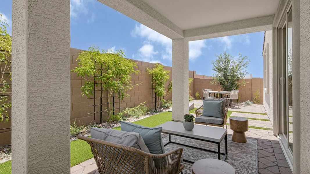 Representative exterior details of a home built from the Ashton by Taylor Morrison in Artisan at Asante Vista Collection, Surprise (Image 3). Representative exterior details of a home built from the Ashton by Taylor Morrison in Artisan at Asante Vista Collection, Surprise (Image 3).