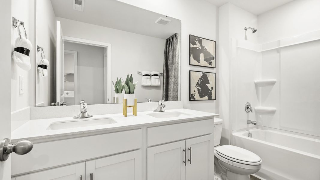 Furnished interior view inside a new home in Willow Mill, Thomasville (Image 17).