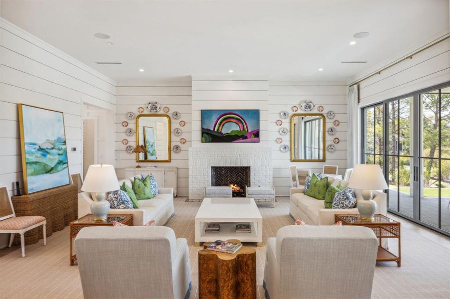 Furnished interior view inside a new home in , Malakoff (Image 10). Furnished interior view inside a new home in , Malakoff (Image 10).