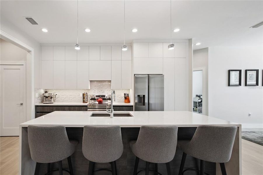 Furnished interior view inside a new home in , North Port (Image 8).