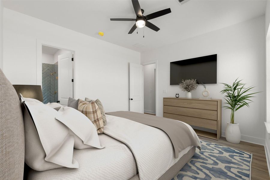 Primary Bedroom (Virtually Staged) Primary Bedroom (Virtually Staged)