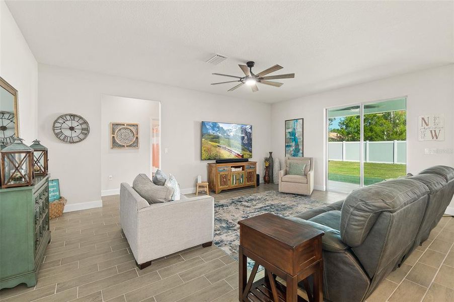 Furnished interior view inside a new home in , Palm Coast (Image 37).