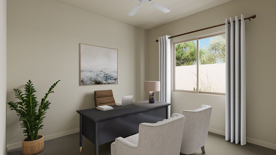 Representative furnished interior of a home built from the Verde Plan 5510 by Tri Pointe Homes in Abel Ranch, Goodyear (Image 6). Representative furnished interior of a home built from the Verde Plan 5510 by Tri Pointe Homes in Abel Ranch, Goodyear (Image 6).