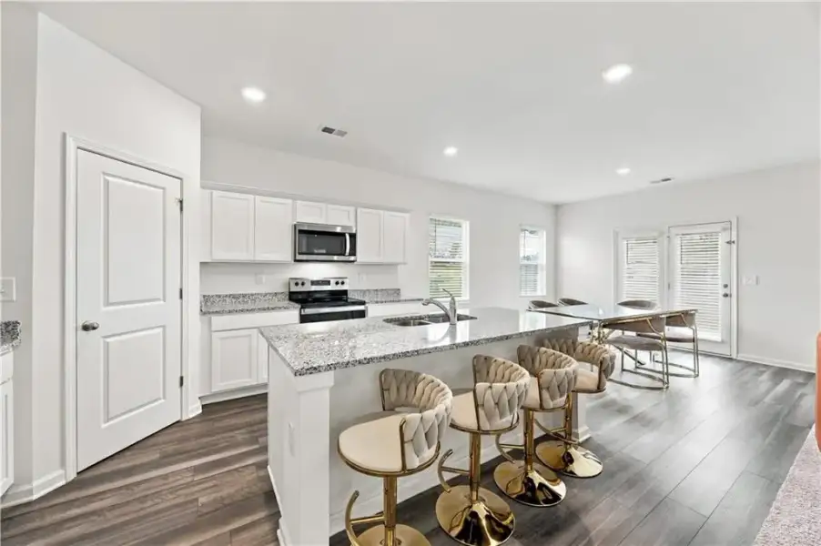 Furnished interior view inside a new home in , Covington (Image 9).