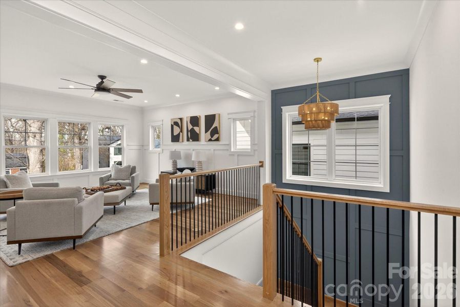 Furnished interior view inside a new home in , Charlotte (Image 36). Furnished interior view inside a new home in , Charlotte (Image 36).