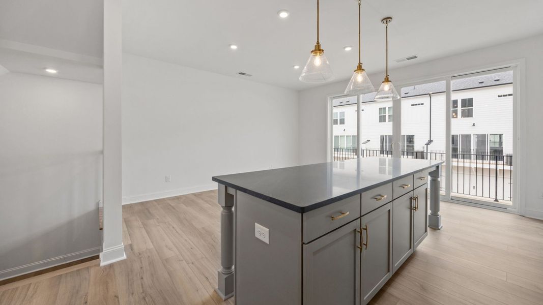The Landon Plan in River District by DBR Homes in Charlotte, N.C -Kitchen The Landon Plan in River District by DBR Homes in Charlotte, N.C -Kitchen