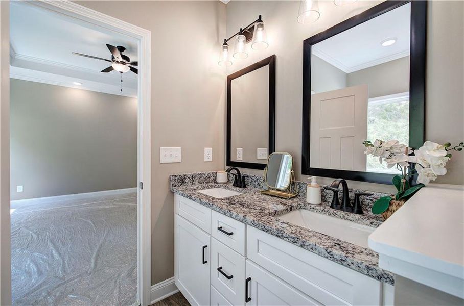 Furnished interior view inside a new home in , Rockmart (Image 17).