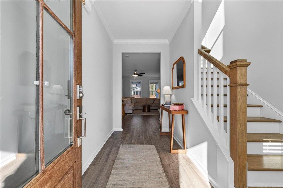 Furnished interior view inside a new home in Windsor Crossing, North Charleston (Image 15).