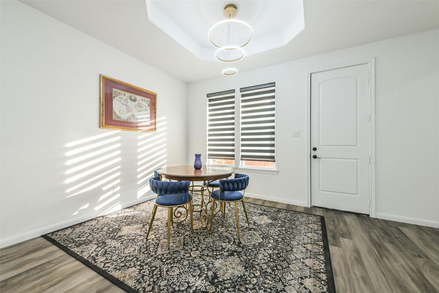 Furnished interior view inside a new home in , Baytown (Image 11).