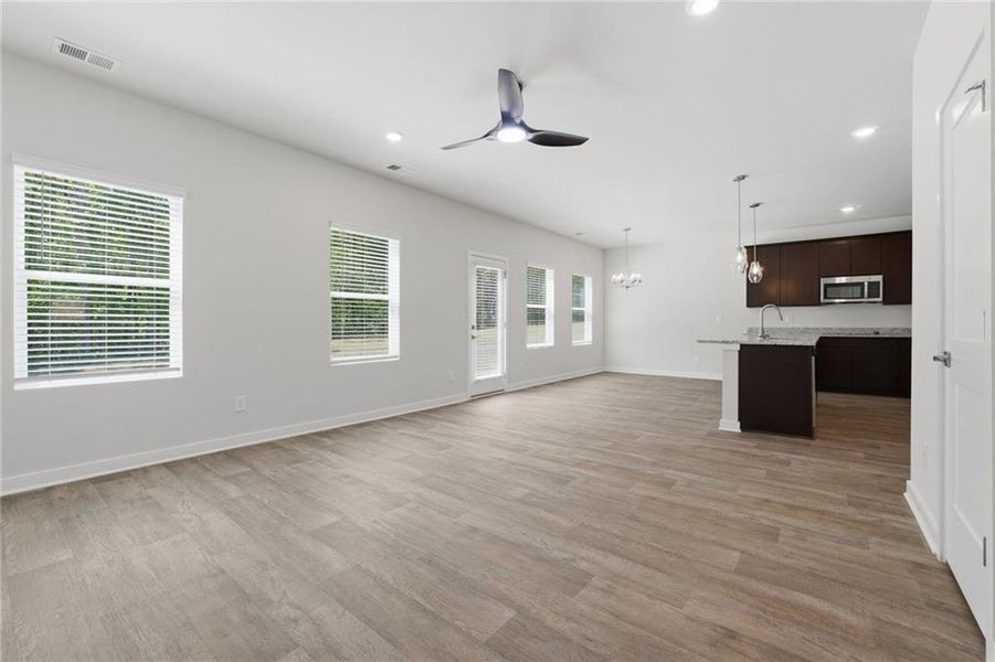 Spacious, unfurnished interior of a new home in Fern Dale, Fairburn (Image 14).