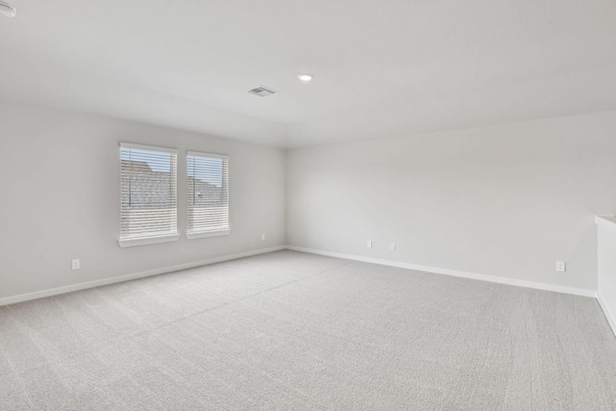 Photo is not of the actual home, but is an inspirational photo of builder’s model home and may depict options, furnishings, and/or decorator features that are not included