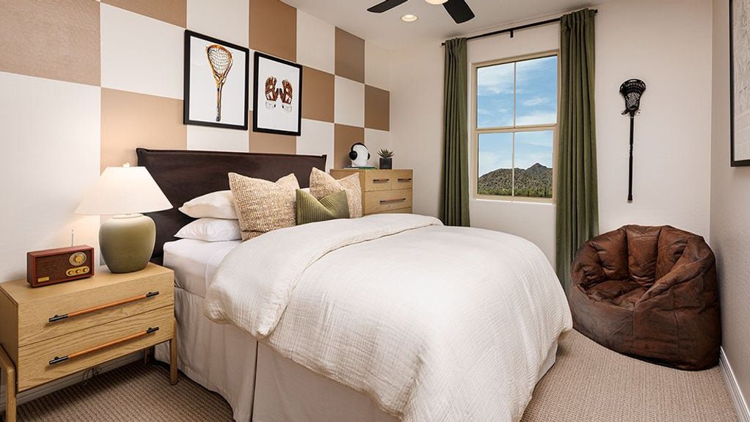 Furnished interior view inside a new home in Ladera Trails, Queen Creek (Image 11).