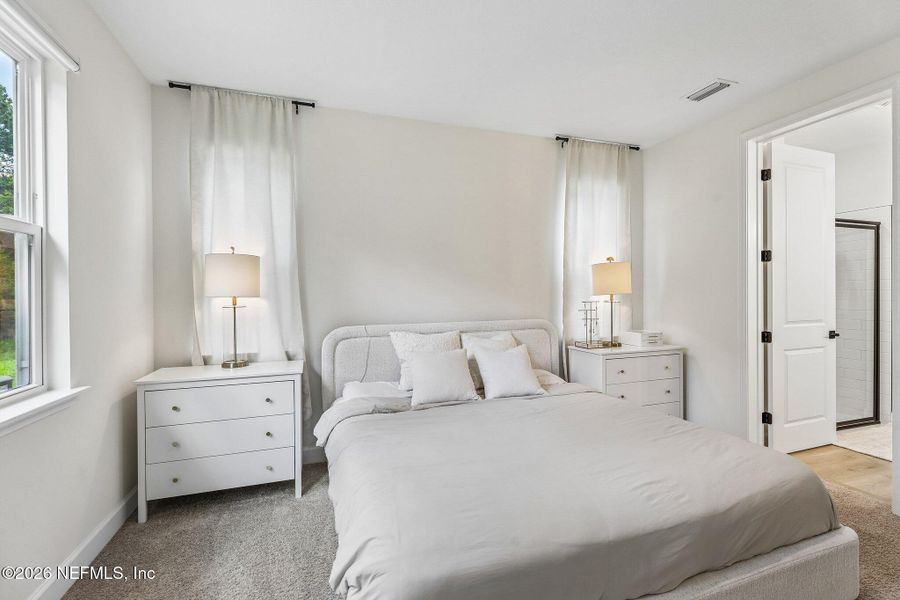 Furnished interior view inside a new home in Seasons at Morada, St. Augustine (Image 27).