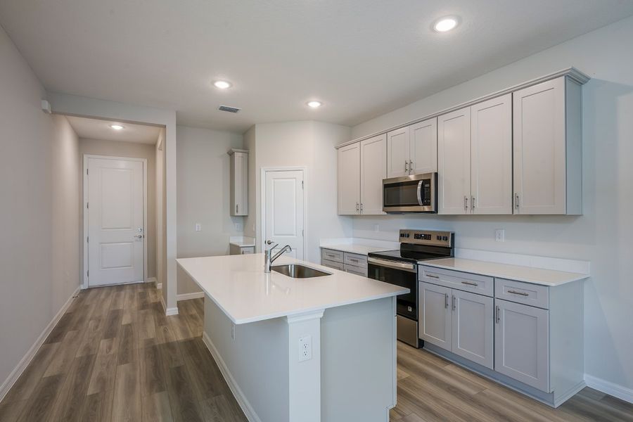 Furnished interior view inside a new home in Cherrywood Preserve, Ocala (Image 4).