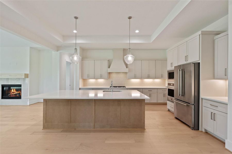 Furnished interior view inside a new home in Chapel Bend, Montgomery (Image 9).