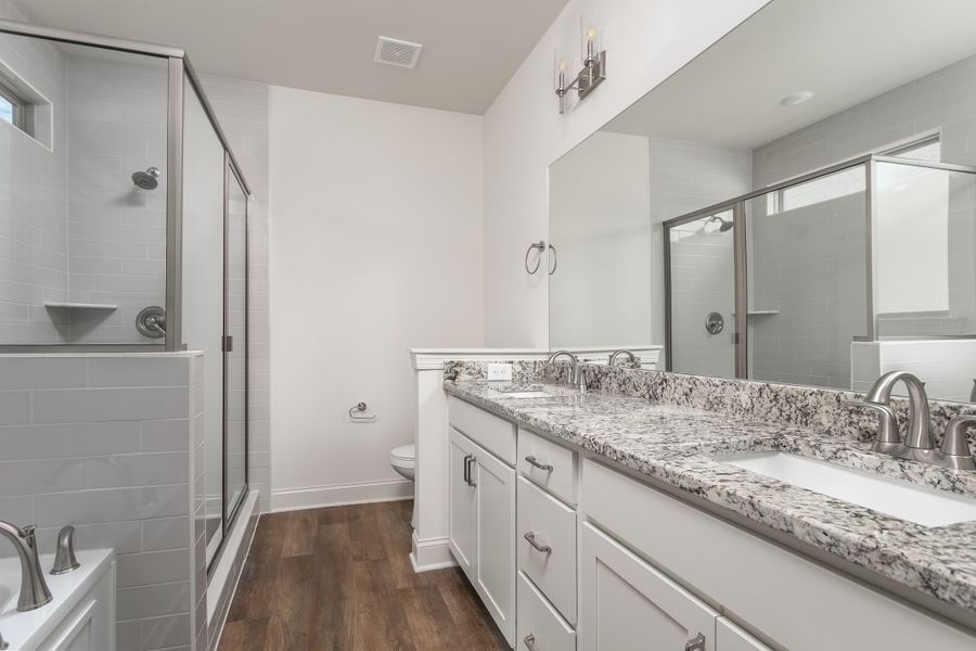 Representative furnished interior of a home built from the The Camden by Greentech Homes LLC in The Thicket at Sedman Hills, Hixson (Image 5).