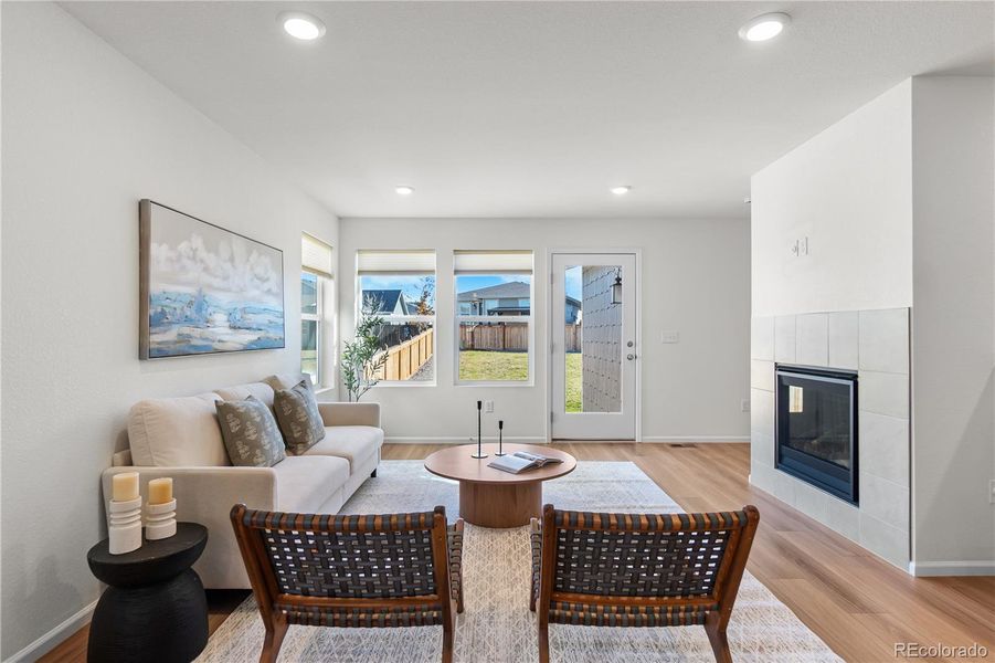 Furnished interior view inside a new home in , Brighton (Image 19).