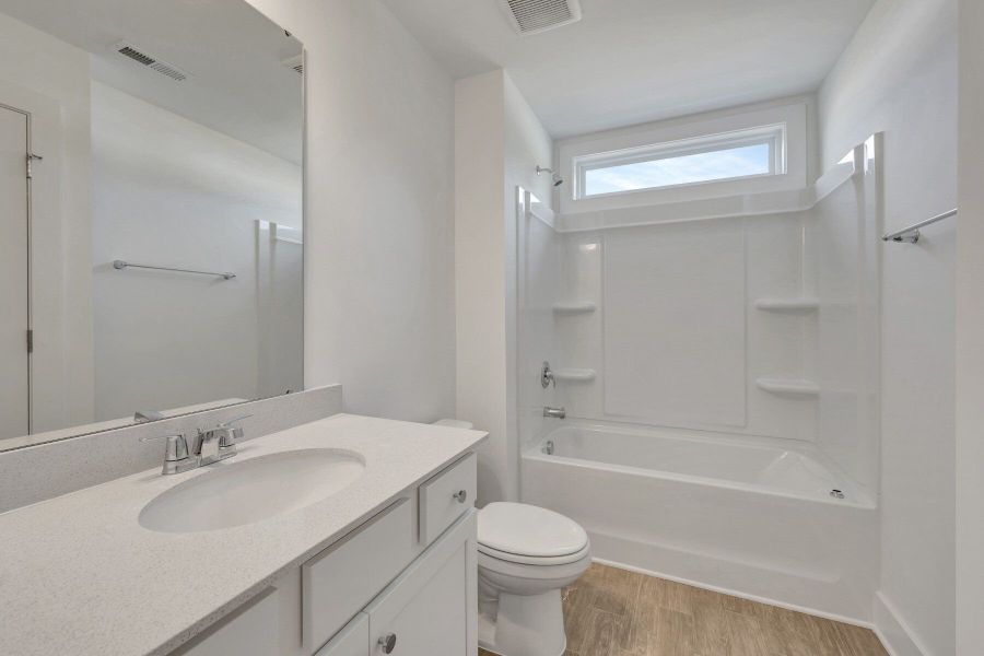Furnished interior view inside a new home in Powell, Angier (Image 10).