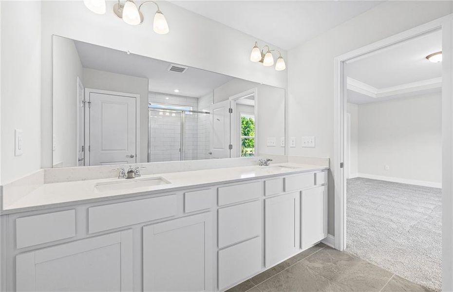 Furnished interior view inside a new home in Overland, Locust Grove (Image 15).