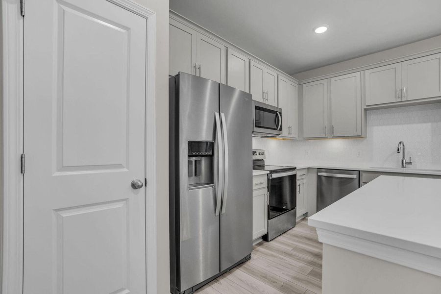 Furnished interior view inside a new home in , North Charleston (Image 14).