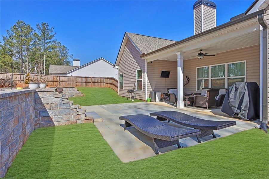 Exterior details and patio area of a home in , Monroe (Image 23). Exterior details and patio area of a home in , Monroe (Image 23).