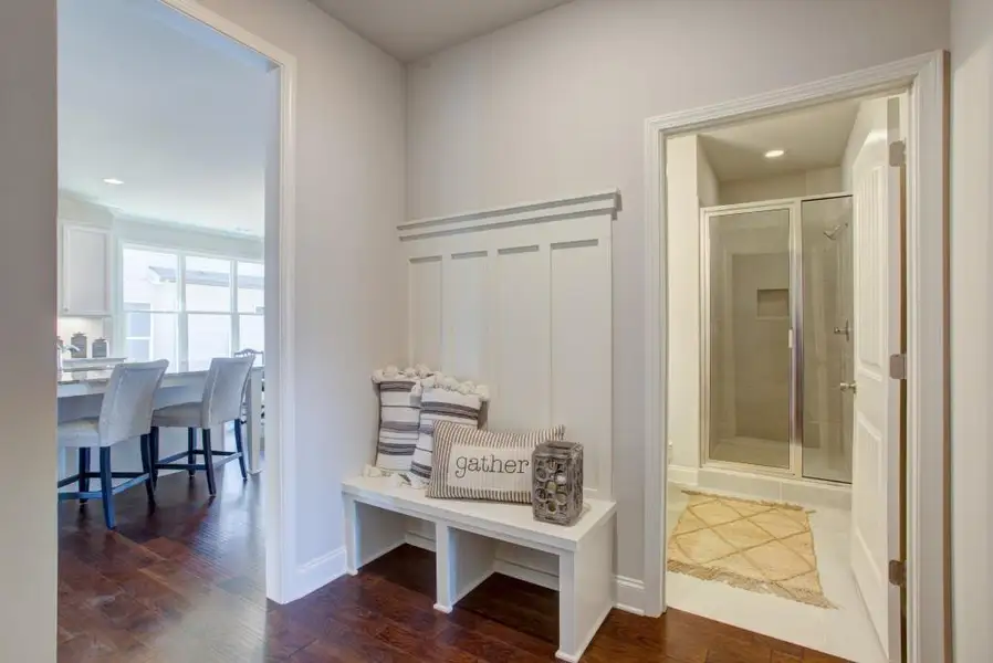 Furnished interior view inside a new home in Terraces at Paravel, Acworth (Image 3). Furnished interior view inside a new home in Terraces at Paravel, Acworth (Image 3).