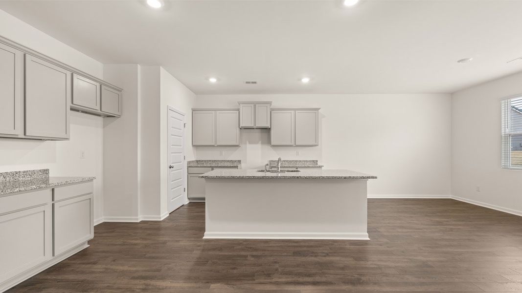 Furnished interior view inside a new home in Bridle Creek, Locust Grove (Image 8).