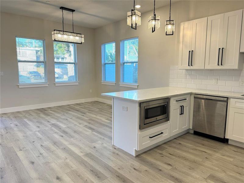Furnished interior view inside a new home in , St. Petersburg (Image 8).