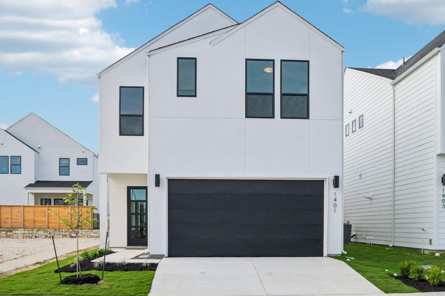 Representative exterior photo of a completed home built from the Noah by Risewell Homes in Novel, Austin, TX (Image 23).