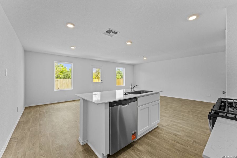 Furnished interior view inside a new home in Blue Ridge Ranch, San Antonio (Image 9). Furnished interior view inside a new home in Blue Ridge Ranch, San Antonio (Image 9).