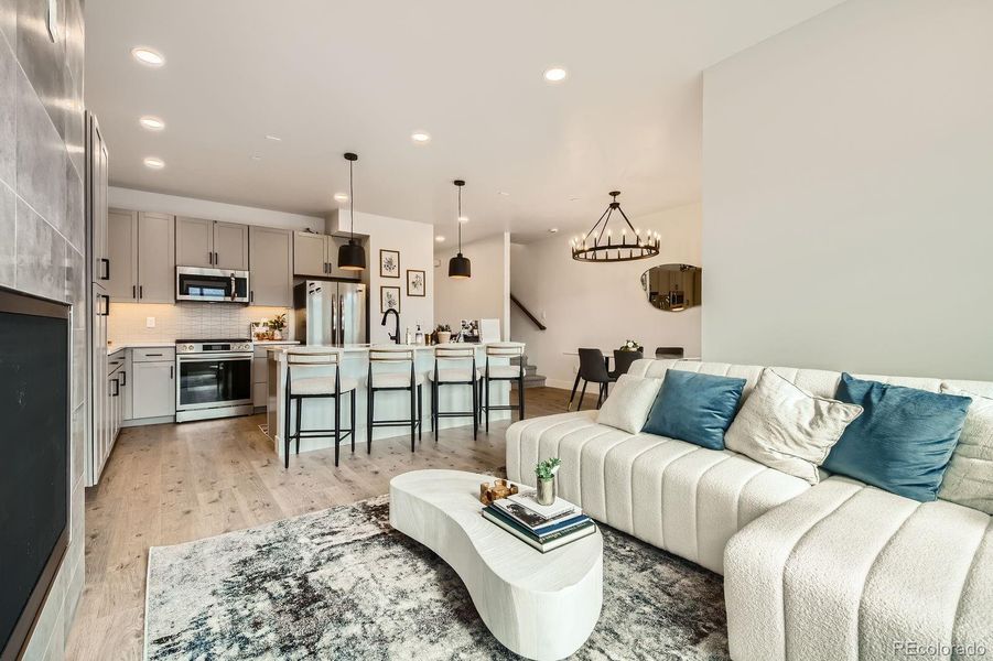 Furnished interior view inside a new home in , Tabernash (Image 14).