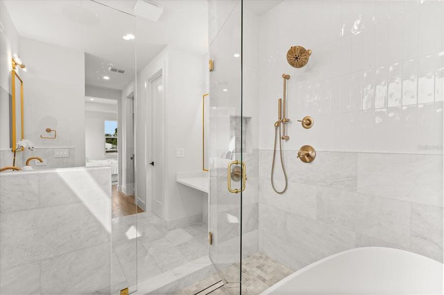 Furnished interior view inside a new home in , Orlando (Image 16). Furnished interior view inside a new home in , Orlando (Image 16).