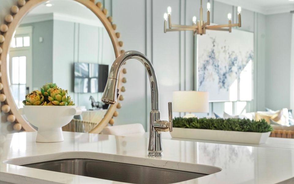 Close-up of interior finishes inside a home in Wendell Falls, Wendell (Image 18).