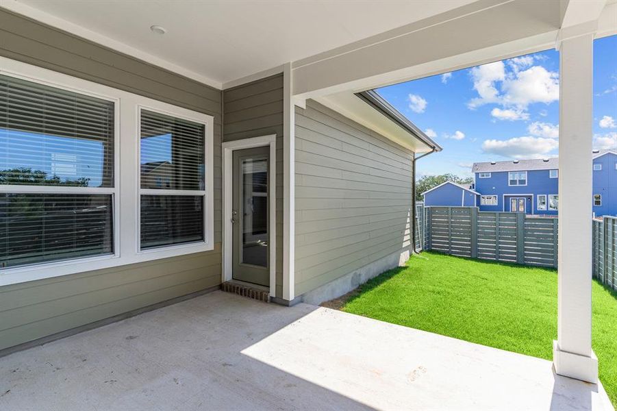 Covered Patio