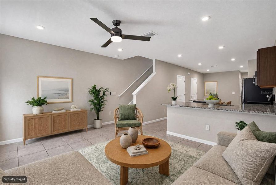 Furnished interior view inside a new home in , Bradenton (Image 11).