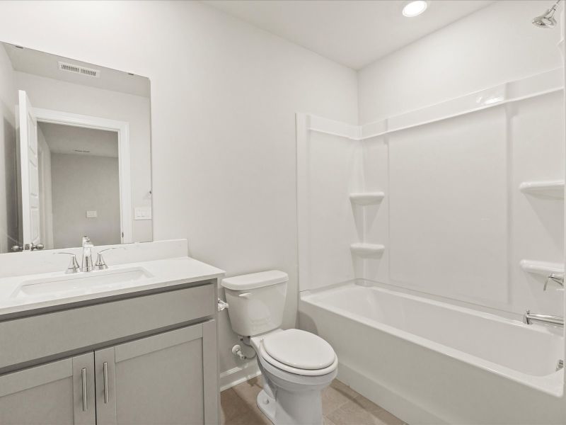 Furnished interior view inside a new home in Avalon Townes, Lyman (Image 8).