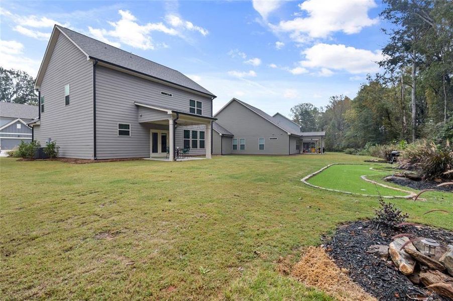 Exterior details and patio area of a home in Jefferson Hills, Jefferson (Image 22).