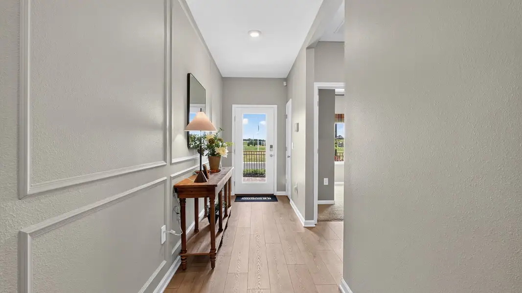 Furnished interior view inside a new home in Rookery, Green Cove Springs (Image 5). Furnished interior view inside a new home in Rookery, Green Cove Springs (Image 5).