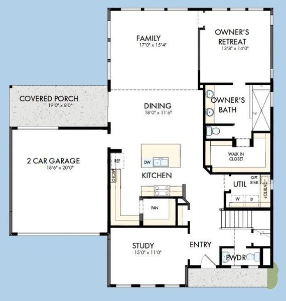 The success of a floor plan is the way you can move through it…You’ll be amazed at how well this home lives…We call it traffic patterns.